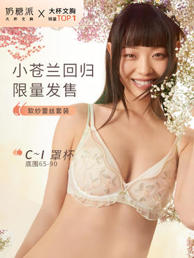 小清新风的小苍兰刺绣，上身非常轻盈