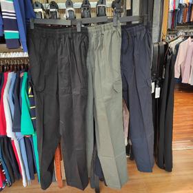 男工装洗水长裤23001