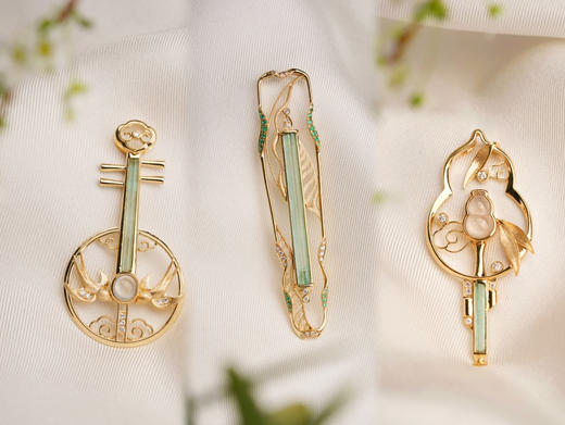 声声入耳·砚宝斋九周年原创设计系列【悦耳】 商品图0