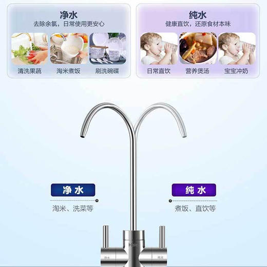 海尔（Haier）净水机 HRO600C-WU1 商品图6