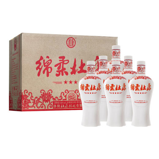 （2箱更划算）绵柔杜康三星酒50度460ml 2箱12瓶 商品图4