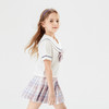 mettekids儿童装时髦套装洋气2022新款夏装女童百搭JK裙子夏上衣 商品缩略图1