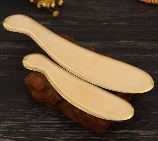 【自营】黄铜虎符多功能刮痧板  丨刮痧  点穴  按摩丨深度出痧  快速出痧 商品图3