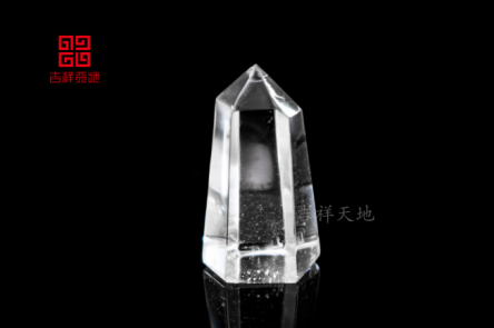 吉祥天地 白水晶柱