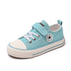 新款儿童帆布鞋小白鞋男女童低帮松紧kids小中大童 商品缩略图7