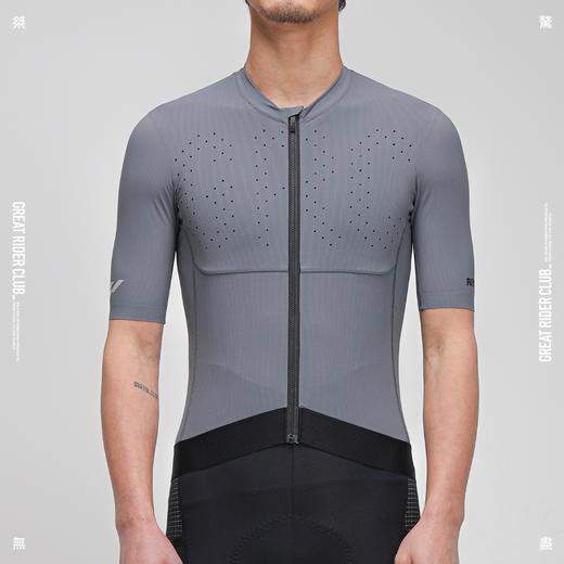 GRC桀骜无尽春夏款RESEARCH多功能长距离骑行短袖上衣反光骑行服 商品图1