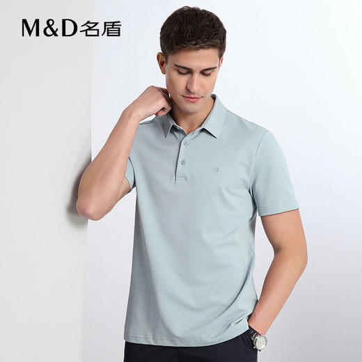 【商场同款】名盾短袖POLO衫夏季轻薄透气商务百搭翻领t恤衫22527 商品图2