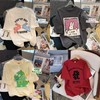 「22款可选」女装短袖T恤2023夏季新款宽松小香风卡通印花棉上衣ins 商品缩略图0