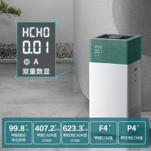 方太（FOTILE） 空气净化器 除甲醛净化 新房家用除苯雾霾异味 甲醛数显 除醛滤芯免换 J21 商品图5