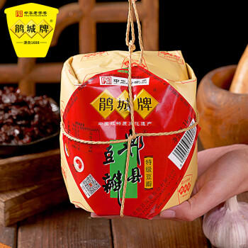 鹃城牌特级郫县豆瓣酱1000g 手工三年中华老字号过节送礼 商品图1