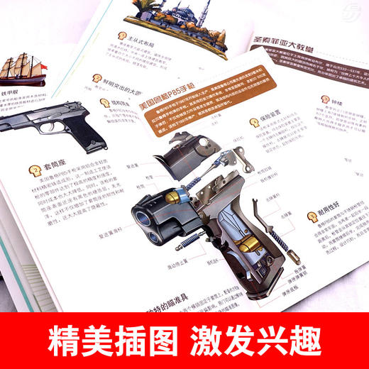 【5-12岁】剖面图版《孩子都爱看的科技百科》身边科技大透视了不起的科技 商品图2