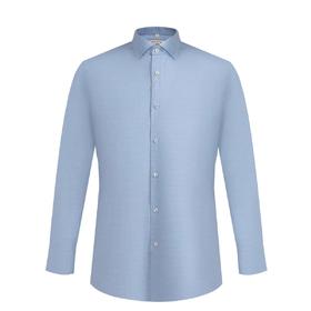 美尔雅男装2023春款暗格纹衬衫