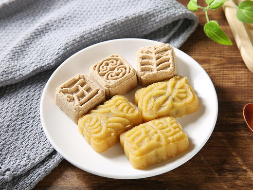 武汉 汪玉霞芝麻绿豆糕350g/盒（保质期20天） 商品图8