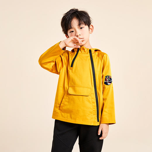 mettekids儿童外套男童春秋新款外穿童装上衣中大童洋气时髦夹克 商品图2