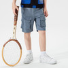 mettekids儿童裤子2022夏新款男童薄款短裤五分裤拼接休闲工装裤 商品缩略图2
