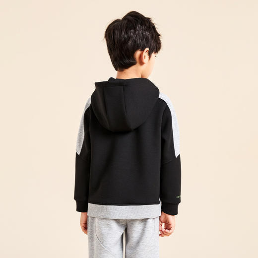 mettekids儿童卫衣2022春秋新款字母印花男童洋气时髦潮套头上衣 商品图3