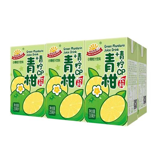 阳光先生 | 小青柑+青柠复合果汁饮料250ml 商品图2