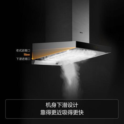 方太EMD15A+TH25B新升级21.5立方大风量下潜环吸顶吸式油烟机家用 商品图5