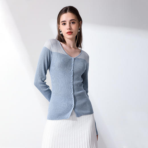 AVANN真丝羊绒开衫/半裙 商品图7