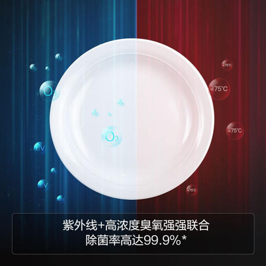 方太消毒柜家用 碗筷消毒柜嵌入式 消毒碗柜 100L大容量 二星级触控紫外线杀菌 智能感应 ZTD100J-J78S 商品图5