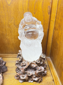 吉祥天地 白水晶佛