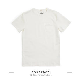 Cicadahood U.S Flap Pocket T-shirt 翻盖口袋 美式复古运动T恤