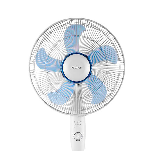 格力落地扇3档风速 舒适送风 畅心生活 FD- 4035Bh5 白＋蓝色电风扇 商品图2
