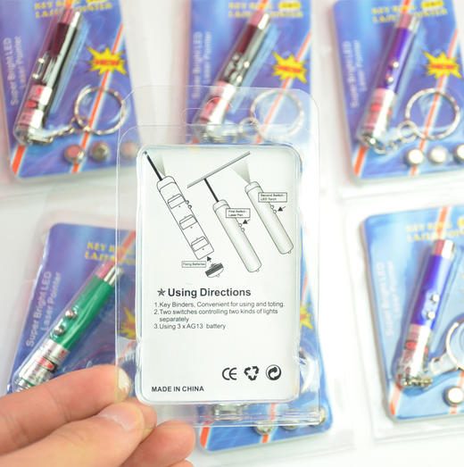 激光逗猫笔  塑壳装 逗猫棒  猫咪玩具 商品图1