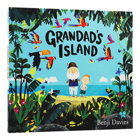 爷爷的天堂岛 英文原版 Grandad's Island Benji Davies插画绘本 教孩子理解亲人的逝去 精装 英文版进口原版英语书籍