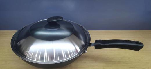 苏泊尔（SUPOR）铸铁真不锈炒锅30cm古铸系列FC30V3 商品图0