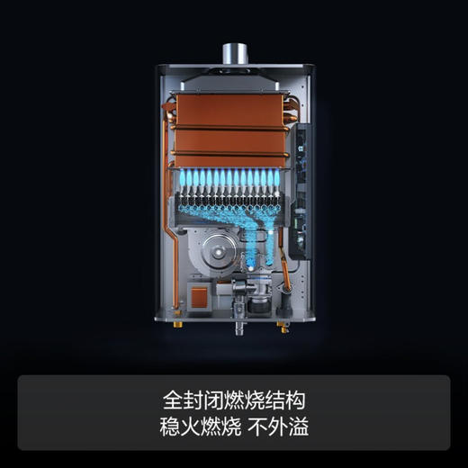 方太 智能恒温燃气热水器 16升平衡式防冻热水器天然气 全密闭结构 JSG31-D16E2 以旧换新 商品图4