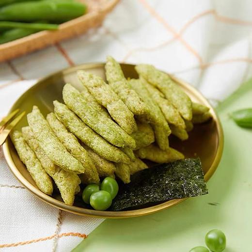 【3.8秒杀】Calbee/卡乐比原味豌豆脆70g/袋 儿童蔬菜薯条休闲零食品网红小吃 商品图5
