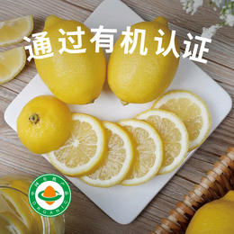 四川有机柠檬|不打农药不打蜡 酸甜可口 肉厚多汁