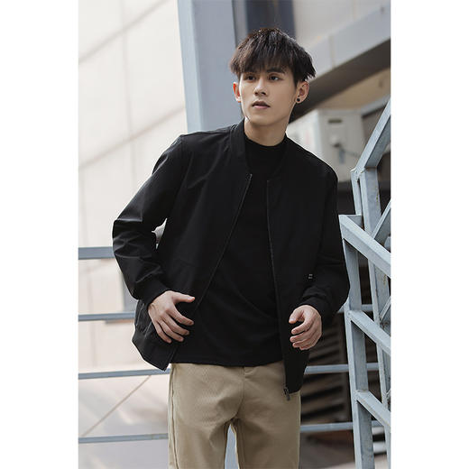 【断码清仓】HX 春季立领茄克衫外套/Y105310034101 商品图1