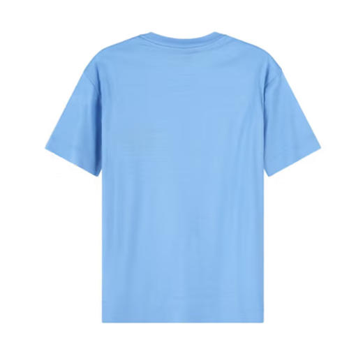 EMPORIO ARMANI 阿玛尼 男士字母徽标圆领短袖T恤 浅蓝色 3R1TBE 1JUVZ 0708 商品图1
