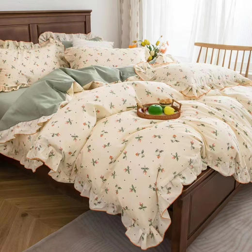 五楼罗曼罗兰全棉印花四件套200x230cm 商品图0