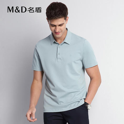 【商场同款】名盾短袖POLO衫夏季轻薄透气商务百搭翻领t恤衫22527 商品图0