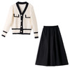 时尚简约，大气优雅收腰显瘦休闲修身百搭两件套HR-XBL0806 商品缩略图4