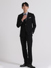 callisto黑色丝毛混纺西服 ARBWJ076C 商品缩略图3