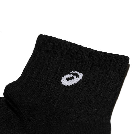 ASICS亚瑟士男女LOGO提花三双装运动袜3033B634 商品图7