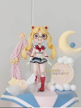 「翻糖定制」 微胖女神 水冰月