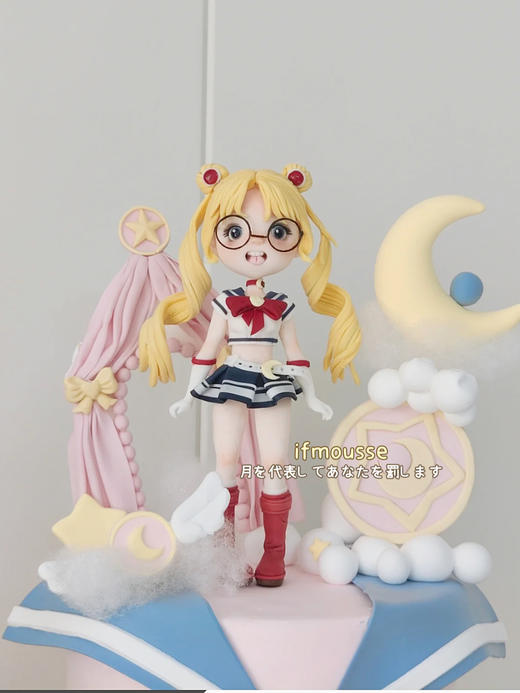 「翻糖定制」 微胖女神 水冰月 商品图0