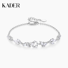 卡蒂罗灿若繁花手链女生纯银轻奢小众2023年新款送闺蜜生日礼物