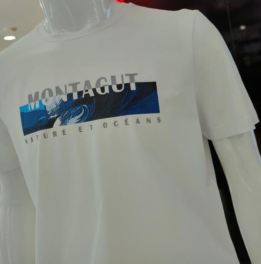 梦特娇男装2023款印花休闲短T 商品图2