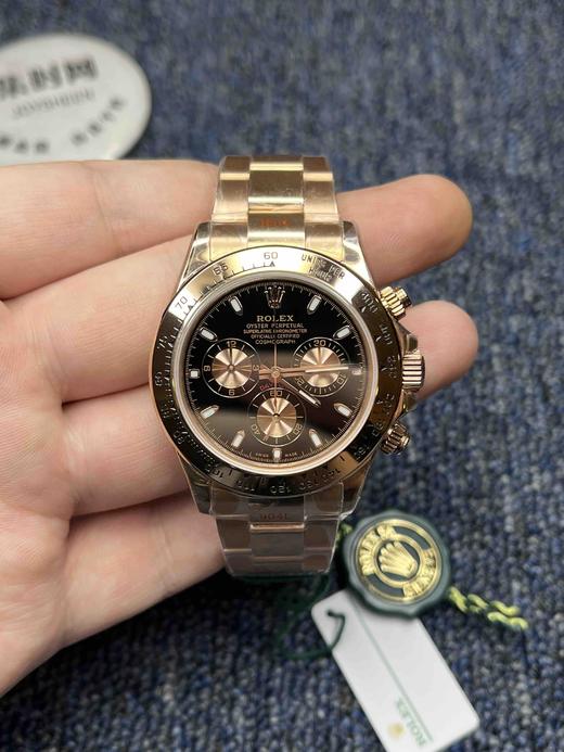 劳力士 宇宙计型迪通拿系列 全玫金迪黑盘 男士腕表 商品图1