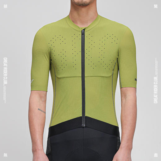 GRC桀骜无尽春夏款RESEARCH多功能长距离骑行短袖上衣反光骑行服 商品图0
