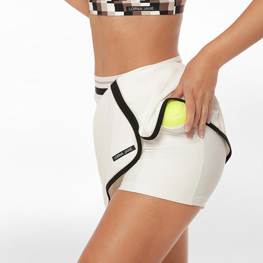 【第2件半价】澳洲 Lorna Jane紧身运动健身短裙 Deuce Retro Tennis Skort 012318（活动产品，收货7天内支持调换、不退款） 商品图2