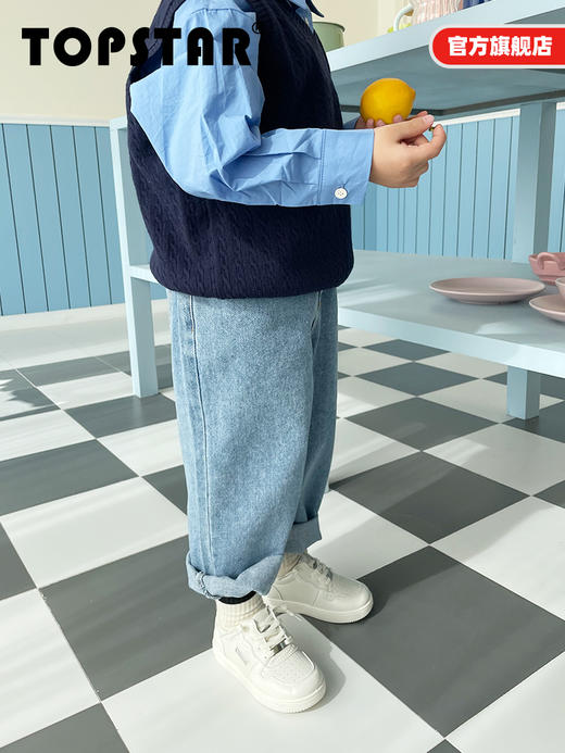 TOPSTAR男女童运动板鞋1636 商品图1