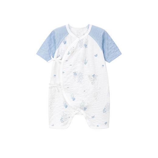 【商场同款】英氏婴儿衣服夏装连体哈衣年新款薄款爬服 商品图4