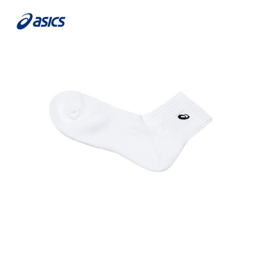ASICS亚瑟士男女LOGO提花三双装运动袜3033B634 商品图4